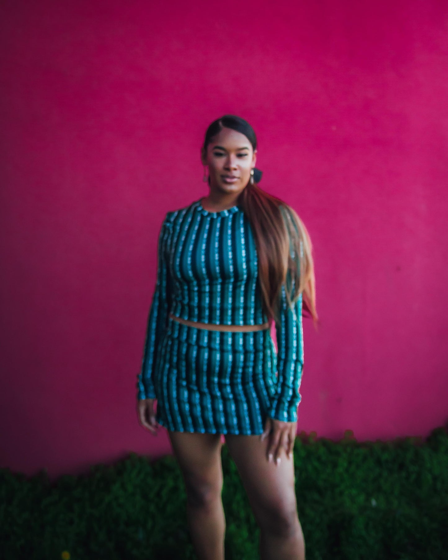 Long Sleeve Baby Crop Top 2X through 5X DBP