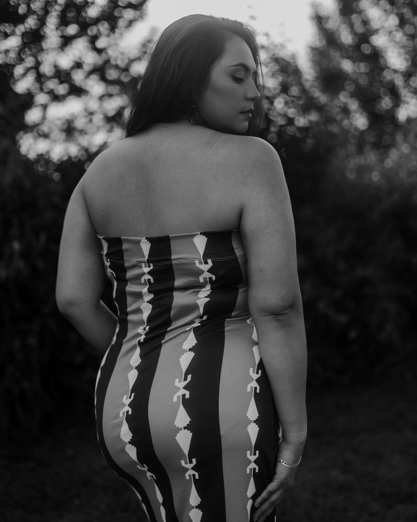 Strapless Summer Dress