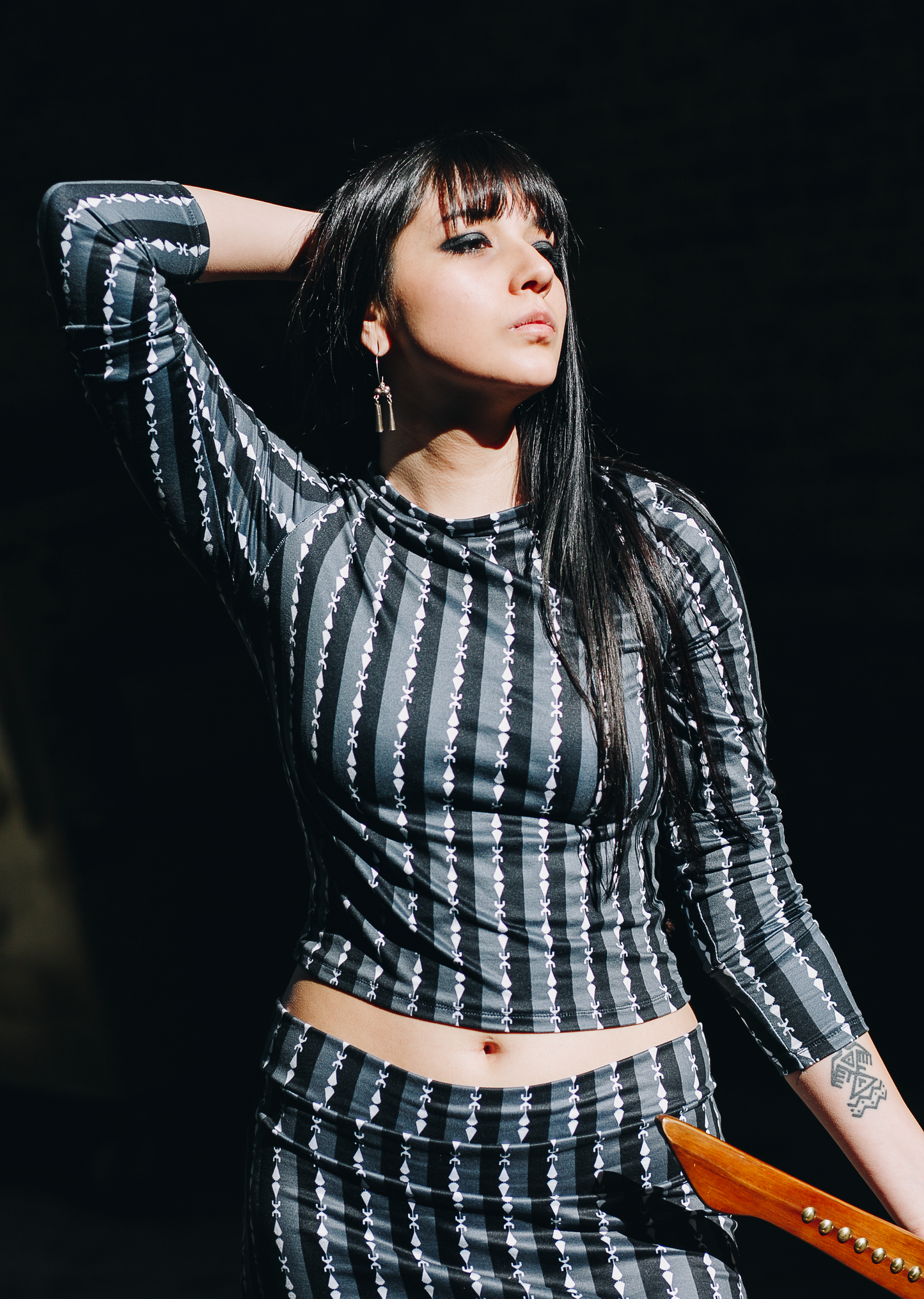 Long Sleeve Baby Crop Top 2X through 5X DBP