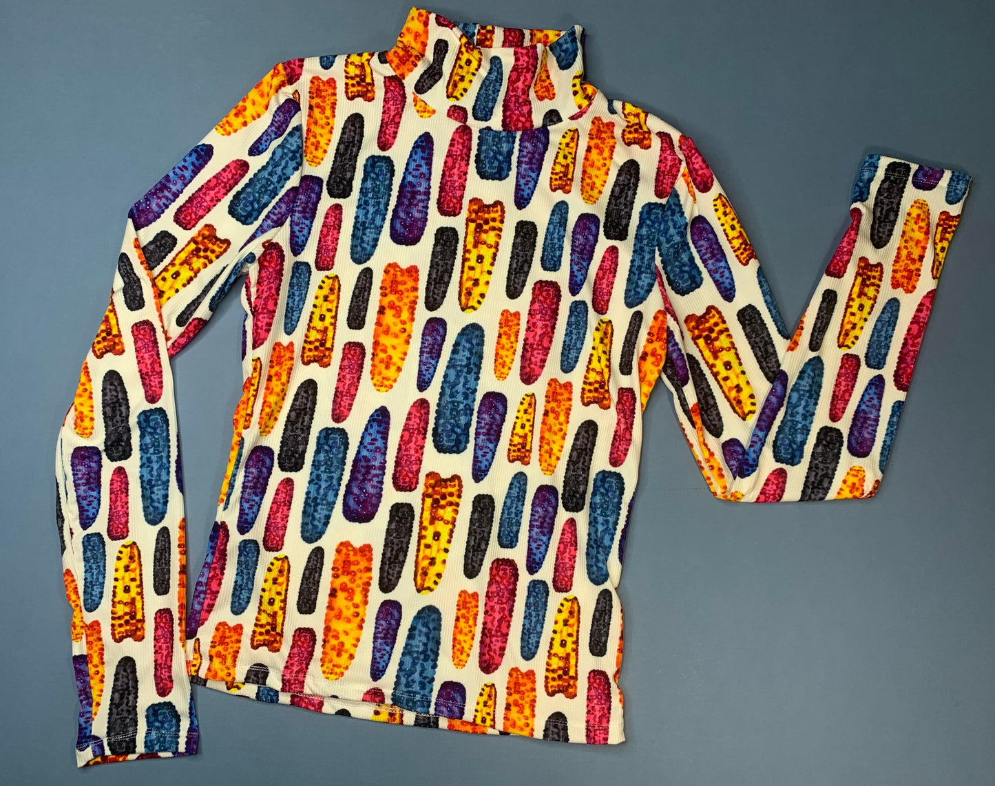 Rib Knit Turtle Neck