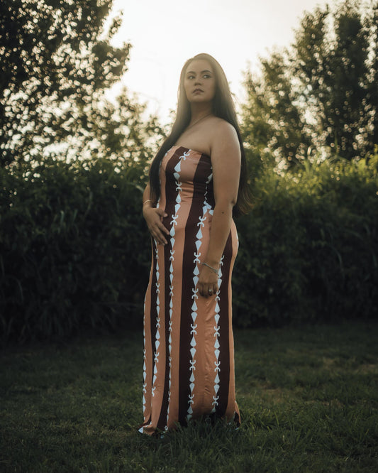 Strapless Summer Dress