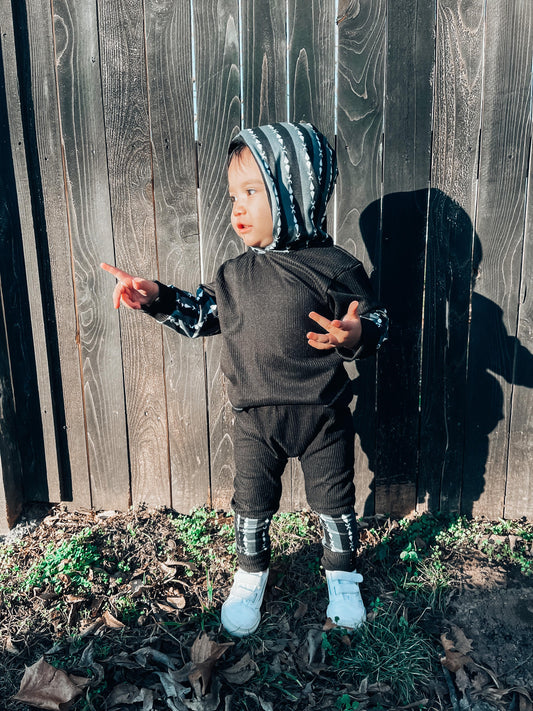 Tiny Tot Two-Toned Hoodie