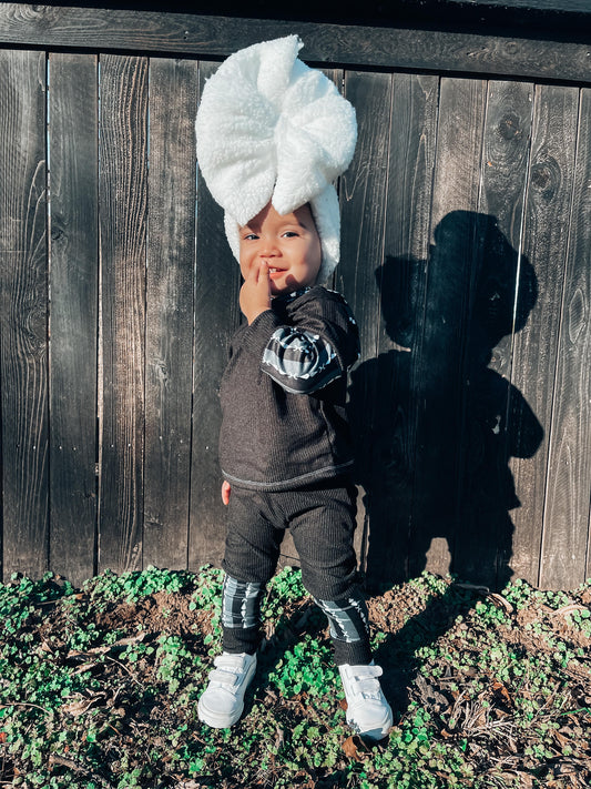 Tiny Tot Two-Toned Joggers